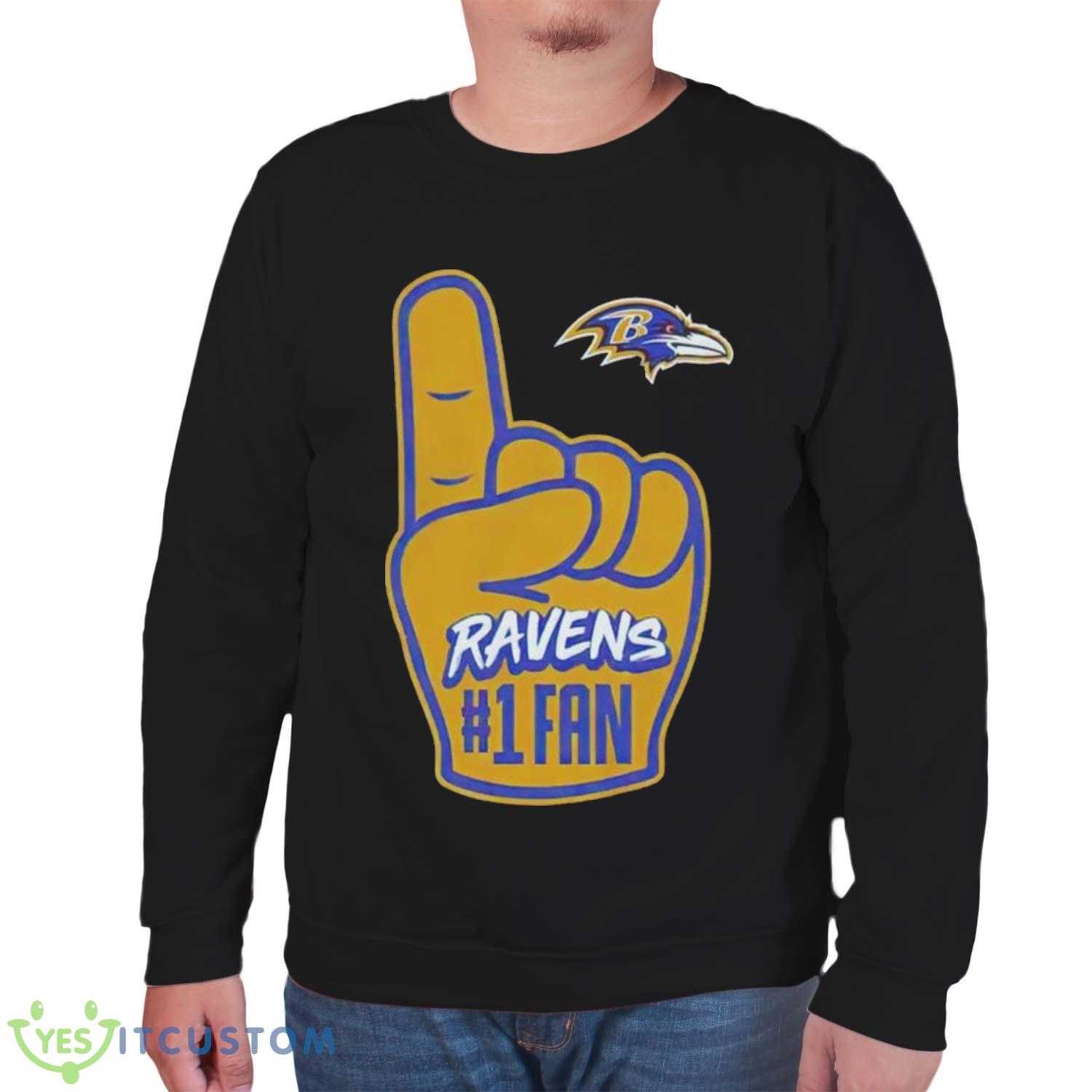 Baltimore Ravens 1 fan shirt 6 Baltimore Ravens 1 fan shirt - Unisex Sweatshirt
