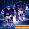 Baltimore Ravens NFL Custom Name Hawaiian Shirt For Men And Women Style Gift For True Fans Product Photo 1