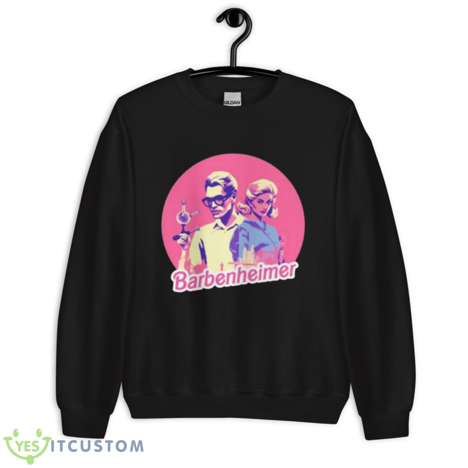Barbie And Ken Oppenheimer 2023 Shirt 13 Barbie And Ken Oppenheimer 2023 Shirt - Unisex Crewneck Sweatshirt