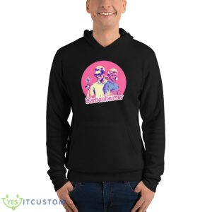 Barbie And Ken Oppenheimer 2023 Shirt 9 Barbie And Ken Oppenheimer 2023 Shirt - Unisex Fleece Pullover Hoodie