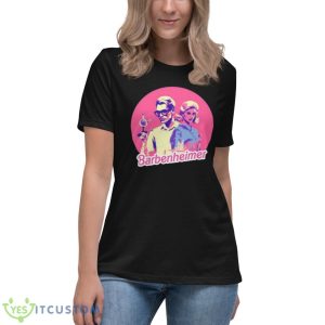 Barbie And Ken Oppenheimer 2023 Shirt 11 Barbie And Ken Oppenheimer 2023 Shirt - Women's Relaxed Short Sleeve Jersey Tee
