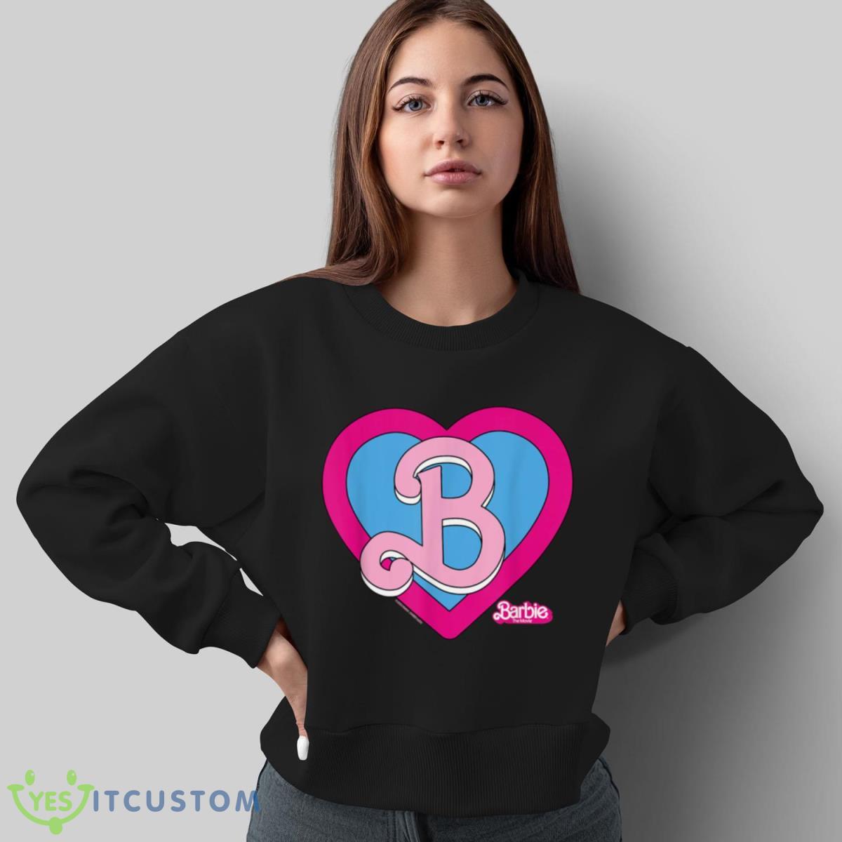 Barbie The Movie Heart Crest T Shirt 5 Barbie The Movie Heart Crest T Shirt - Sweatshirt
