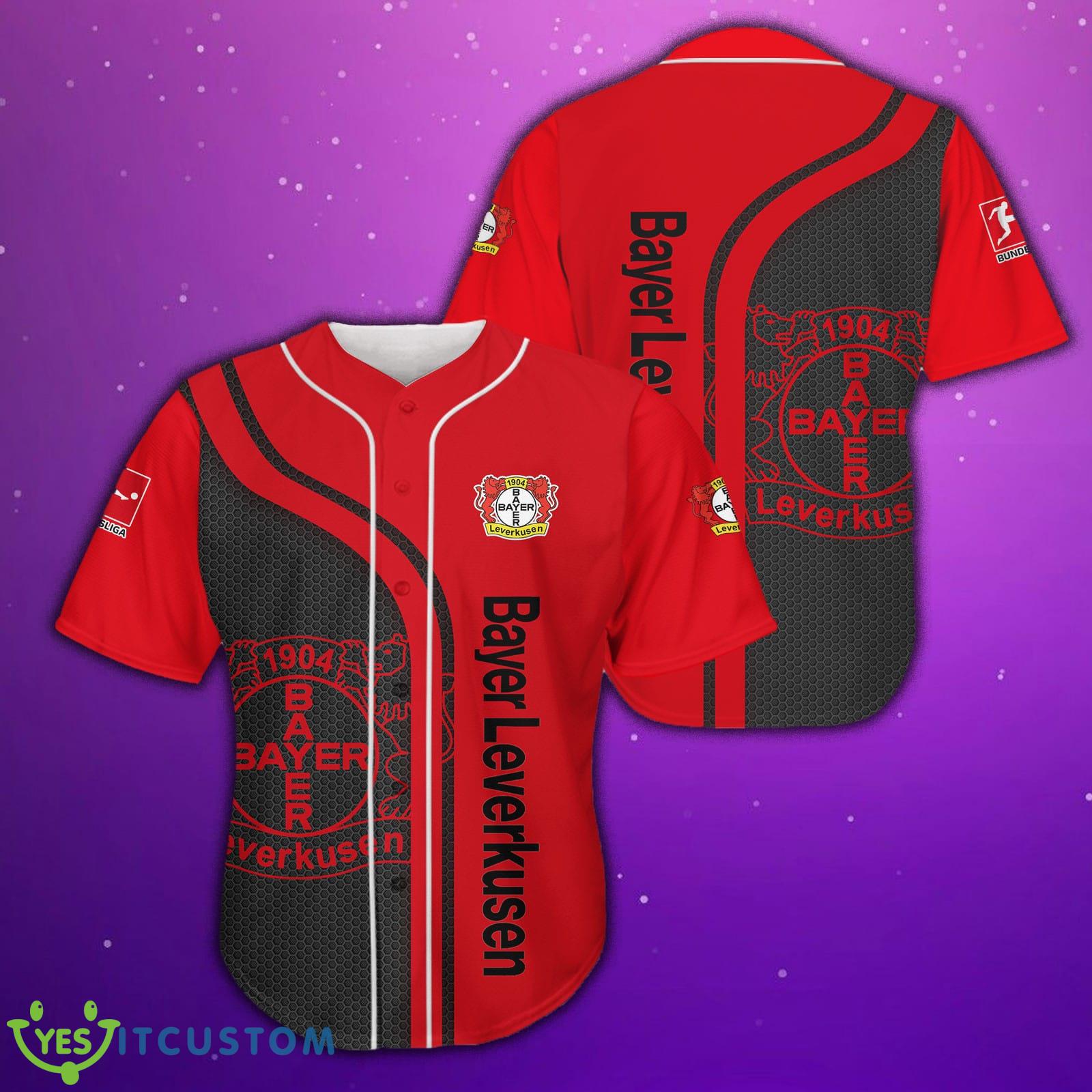 Bayer 04 Leverkusen Logo Bundesliga Baseball Jersey Shirt Gift For Men And Women 3 Bayer 04 Leverkusen Logo Bundesliga Baseball Jersey Shirt Gift For Men And Women - Bayer 04 Leverkusen Logo Bundesliga Baseball Jersey Shirt Gift For Men And Women