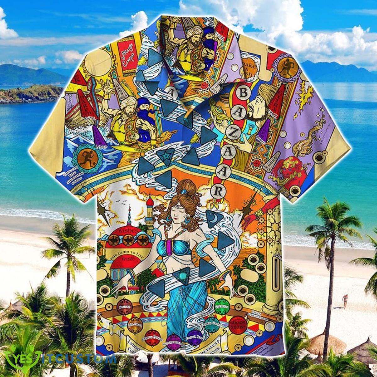 Bazaar Pinball Art Hawaiian Shirt Gift For Summer 2 Bazaar Pinball Art Hawaiian Shirt Gift For Summer Product Photo 1