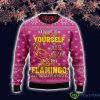 Be A Flamingo Funny Christmas Gift 3D Ugly Christmas Sweater For Men And Women Product Photo 1