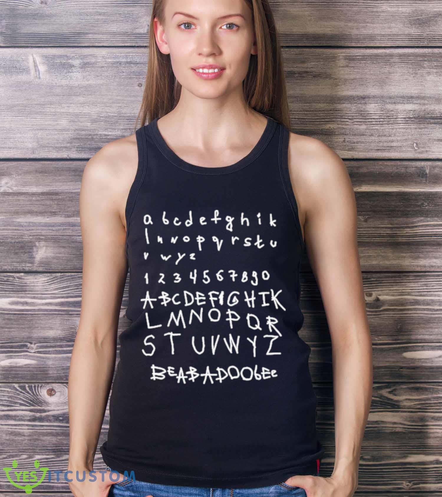 Beabadoobee Alphabet Beabadoobee Shirt 3 Beabadoobee Alphabet Beabadoobee Shirt - Ladies Tank Top