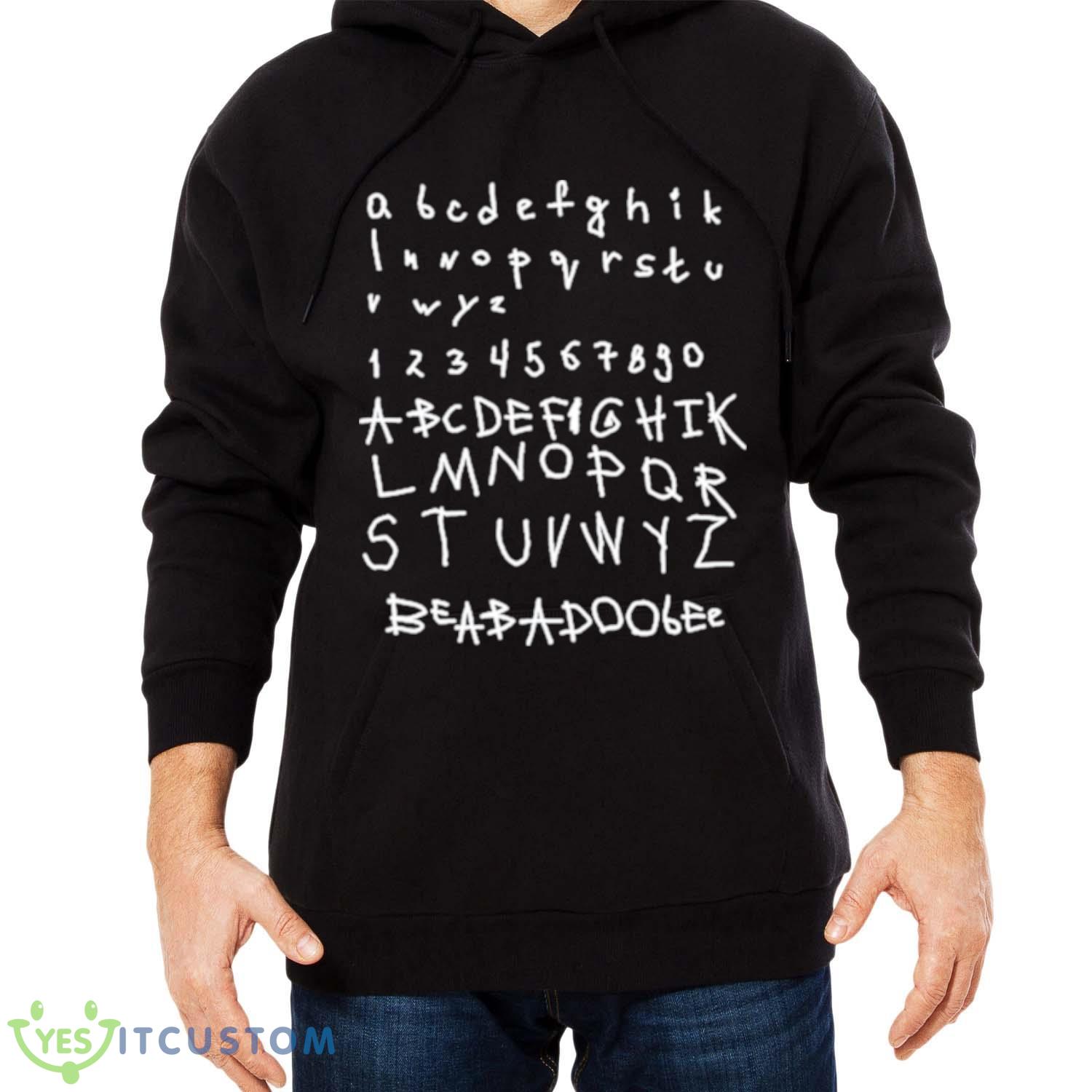 Beabadoobee Alphabet Beabadoobee Shirt 4 Beabadoobee Alphabet Beabadoobee Shirt - Men Black Hoodie