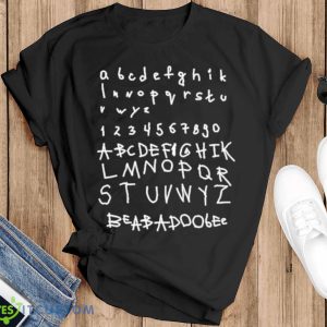 Beabadoobee Alphabet Beabadoobee Shirt - Black T-Shirt