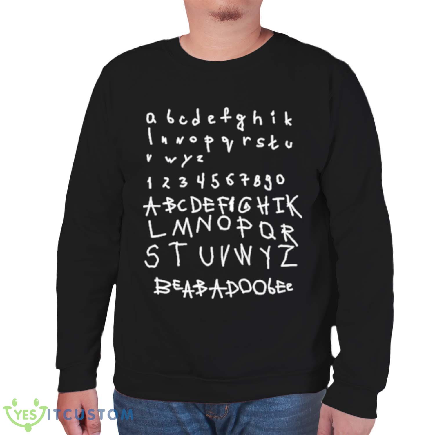 Beabadoobee Alphabet Beabadoobee Shirt 6 Beabadoobee Alphabet Beabadoobee Shirt - Unisex Sweatshirt