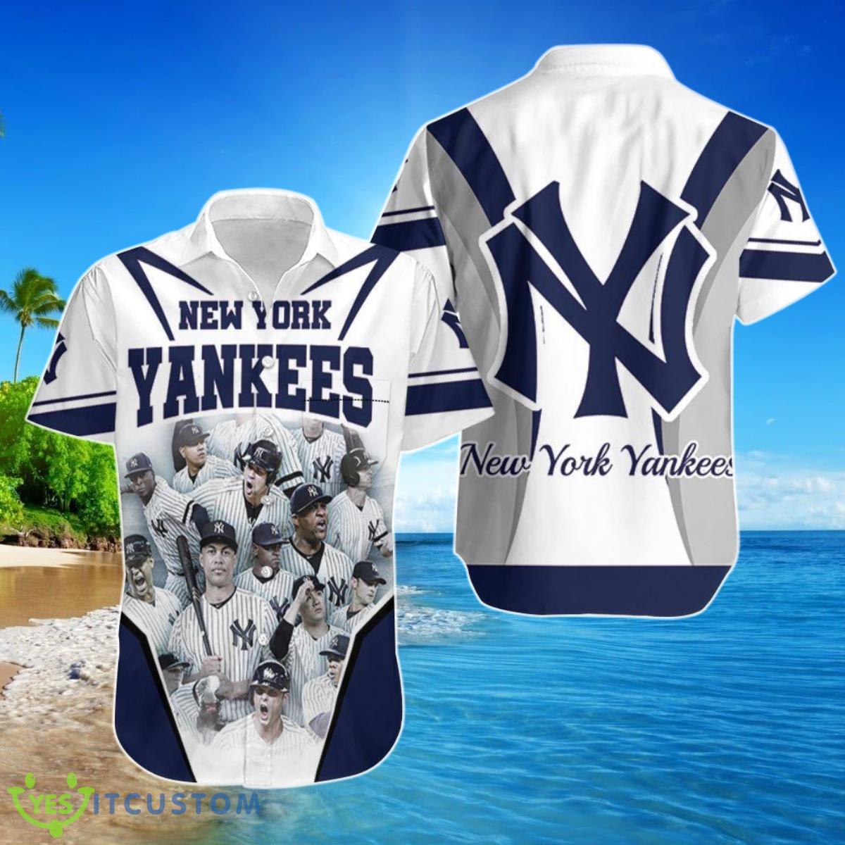 Beach Shirt 2018 New York Yankees Offical Yearbook For Fan Hawaiian Shirt For Men Women 2 Beach Shirt 2018 New York Yankees Offical Yearbook For Fan Hawaiian Shirt For Men Women Product Photo 1