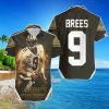 Beach Shirt 9 Drew Brees New Orleans Saints Hawaiian Shirt For Men Women Product Photo 1