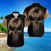 Beach Shirt Camouflage Skull Carolina Panthers American Flag Hawaiian Shirt For Men Women Product Photo 1