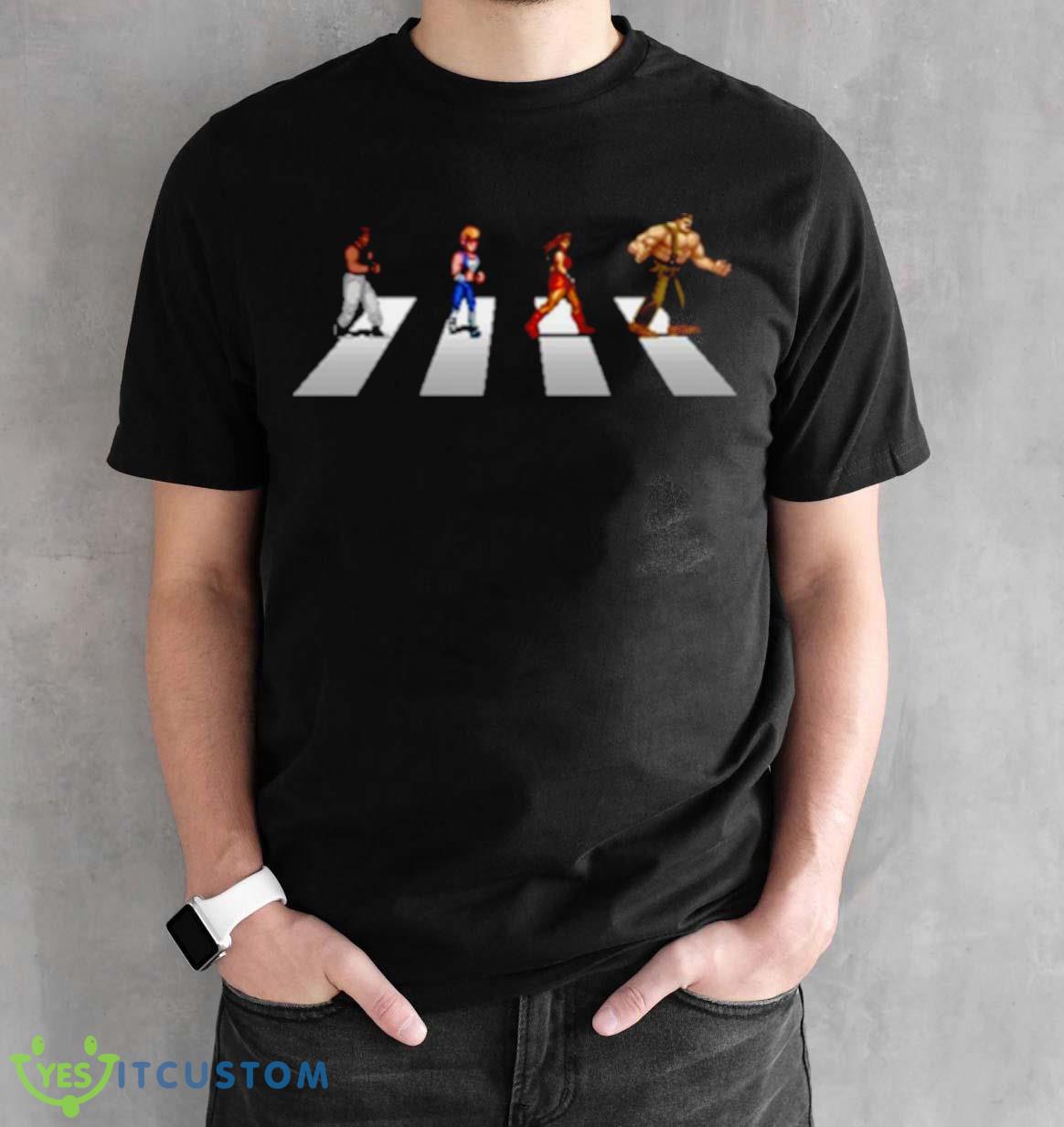 Beat ’em Up Road Double Dragon shirt 2 Beat ’em Up Road Double Dragon shirt - Black Unisex T-Shirt