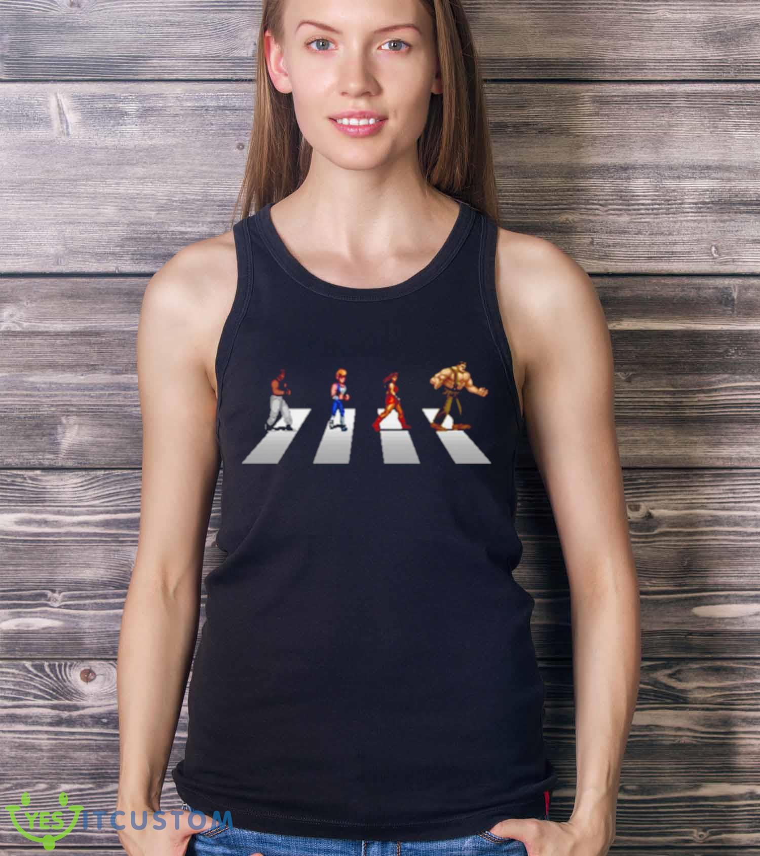 Beat ’em Up Road Double Dragon shirt 13 Beat ’em Up Road Double Dragon shirt - Ladies Tank Top
