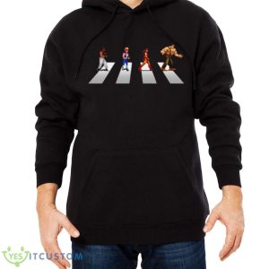 Beat ’em Up Road Double Dragon shirt 9 Beat ’em Up Road Double Dragon shirt - Men Black Hoodie