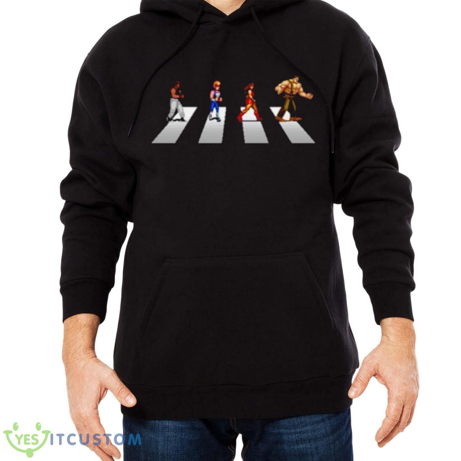 Beat ’em Up Road Double Dragon shirt 4 Beat ’em Up Road Double Dragon shirt - Men Black Hoodie
