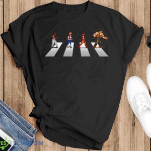 Beat ’em Up Road Double Dragon shirt - Black T-Shirt