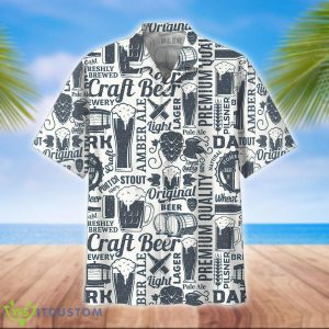 Beer Summer Aloha Button Down Short Shirt Aloha Beach Gift For Men And Women - Beer Summer Aloha Button Down Short Shirt, Tropical Beer Hawaiian Shirt, Beer Hawaii Beach Shirt, Drinks Hawaiian Shirt, Drinks Beach Shirt_4