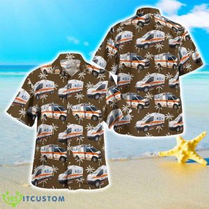 Bell Ambulance, Milwaukee, Wisconsin Hawaiian Shirt For Men Women Product Photo 1