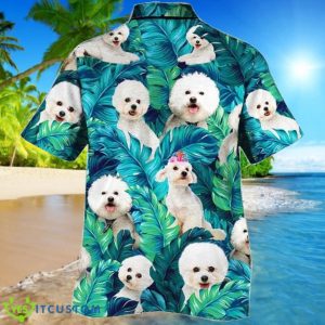Bichon Frise Dog Lovers Hawaiian Shirt For Men And Women Product Photo 2
