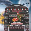 Bigfoot Squatchin’ Through The Snow Ugly Sweater Product Photo 1