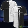 Black And White Split Johnnie Walker Baseball Jersey Shirt Product Photo 1