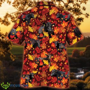 Black Angus Cattle Autumn Leaves Hawaiian Shirt For Men And Women Product Photo 2