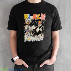 Black Power Mighty Morphin Power Rangers Shirt 10 Black Power Mighty Morphin Power Rangers Shirt Product Photo 2