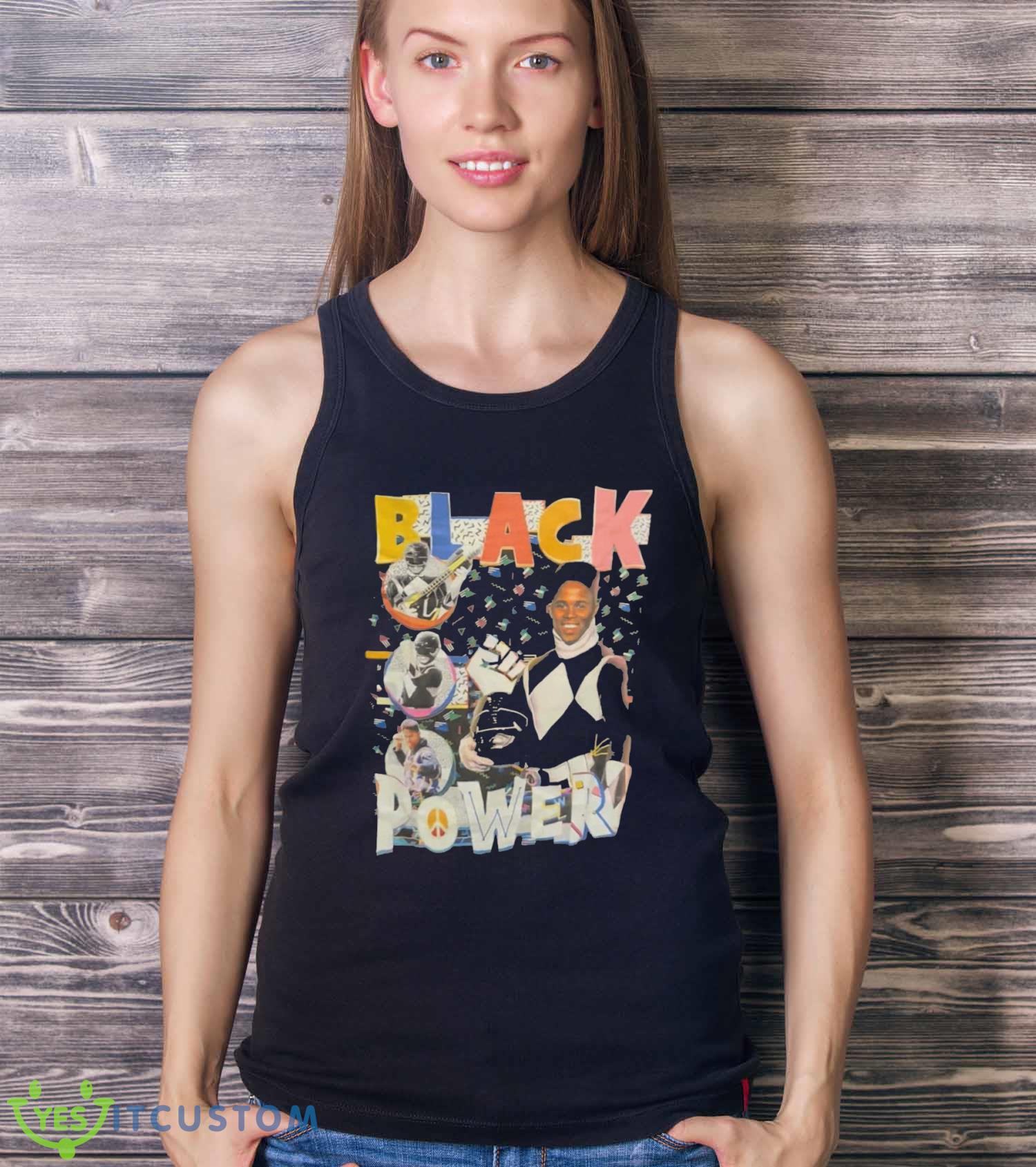 Black Power Mighty Morphin Power Rangers Shirt 5 Black Power Mighty Morphin Power Rangers Shirt Product Photo 5