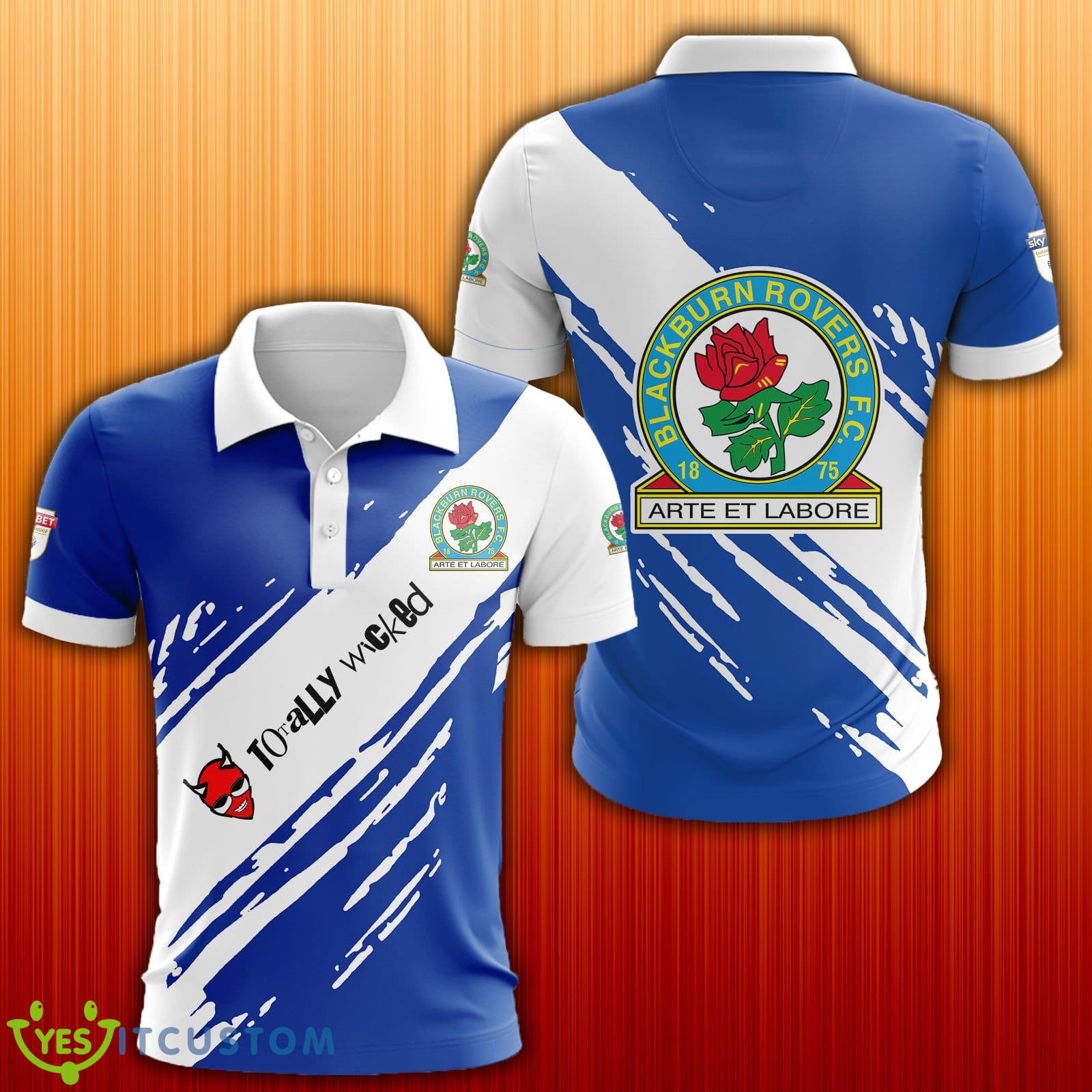 Blackburn Rovers EFL Fans 3D Polo Shirt Strip Gift For Men And Women 3 Blackburn Rovers EFL Fans 3D Polo Shirt Strip Gift For Men And Women - Blackburn Rovers EFL Fans 3D Polo Shirt Strip Gift For Men And Women