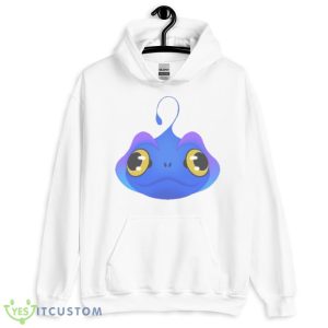Blue The Sea Beast Face shirt - 18500 Unisex Heavy Blend Hooded Sweatshirt-1