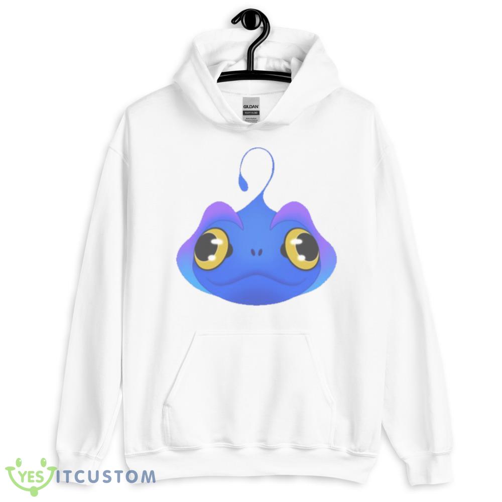 Blue The Sea Beast Face shirt 10 Blue The Sea Beast Face shirt - 18500 Unisex Heavy Blend Hooded Sweatshirt-1