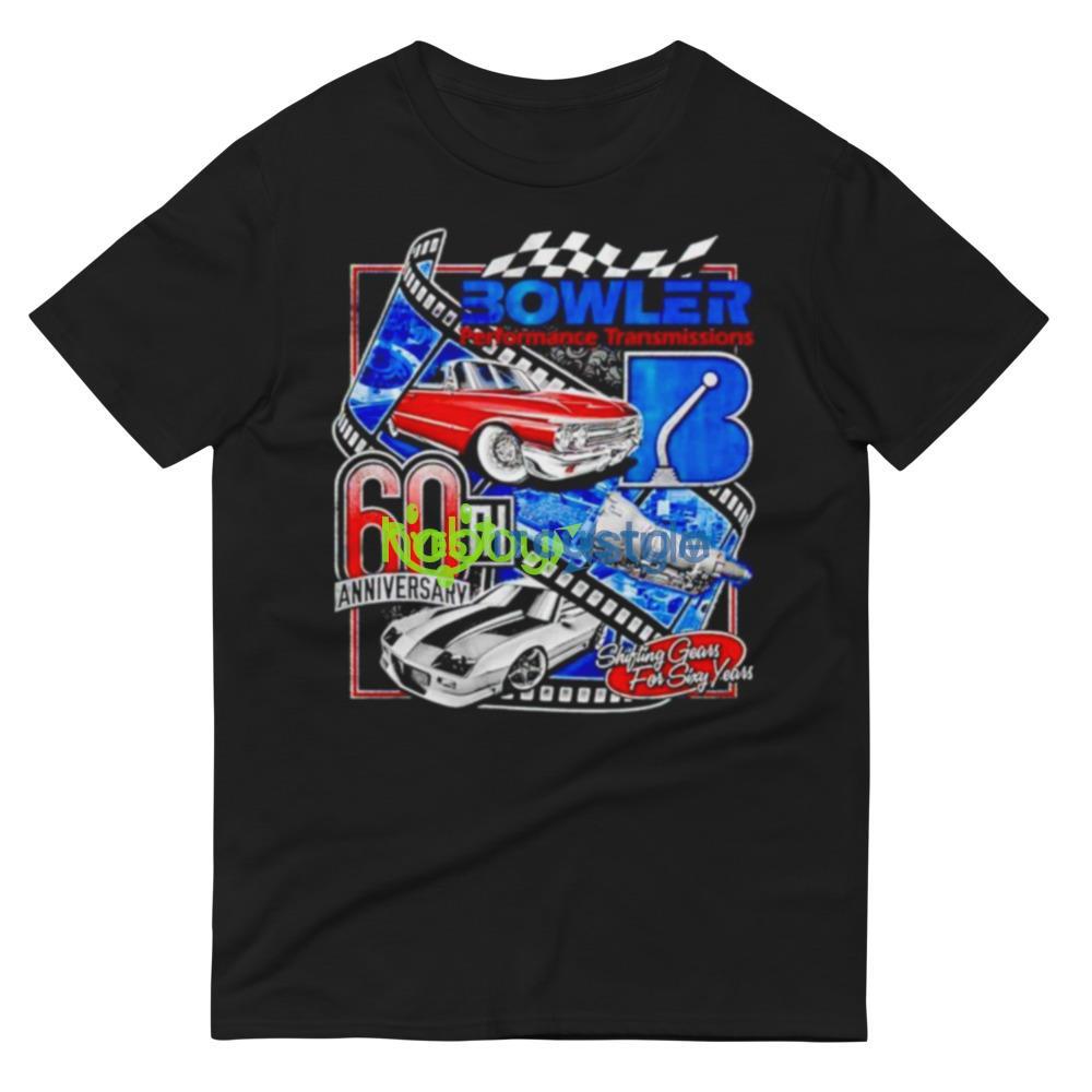 Bowler performance transmissions 60th anniversary shirt 11 Bowler performance transmissions 60th anniversary shirt - 980 Lightweight Fashion Short Sleeve T-Shirt