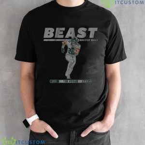 Breece Hall Beast Pepsi Top Rookie Shirt - Black Unisex T-Shirt