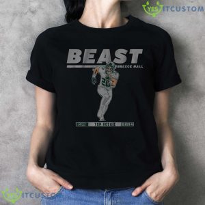 Breece Hall Beast Pepsi Top Rookie Shirt - Ladies T-Shirt