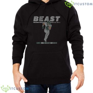 Breece Hall Beast Pepsi Top Rookie Shirt - Men Black Hoodie