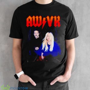Brian Szasz wearing Aw Vk shirt 7 Brian Szasz wearing Aw Vk shirt - Black Unisex T-Shirt