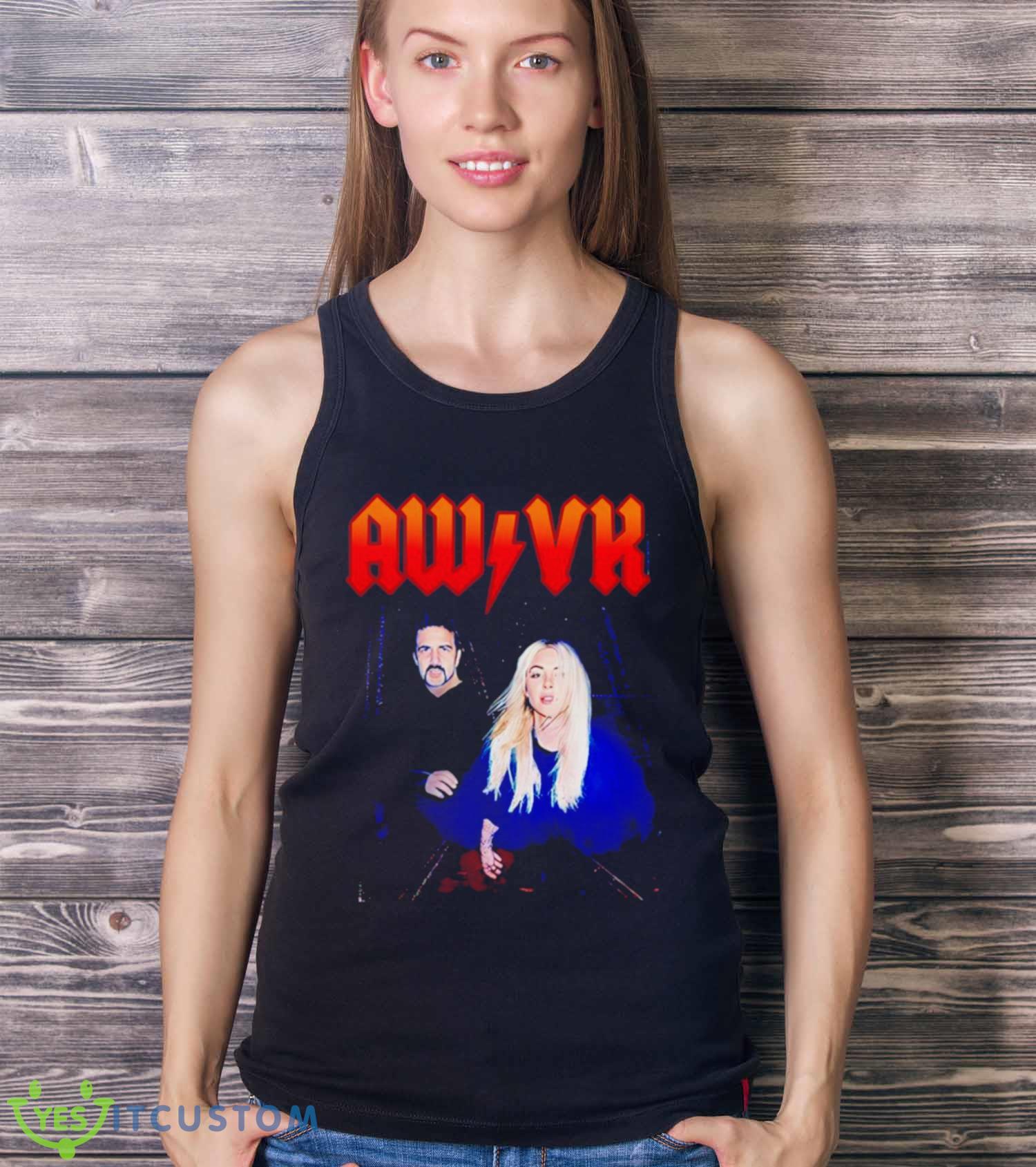 Brian Szasz wearing Aw Vk shirt 13 Brian Szasz wearing Aw Vk shirt - Ladies Tank Top
