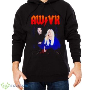 Brian Szasz wearing Aw Vk shirt 9 Brian Szasz wearing Aw Vk shirt - Men Black Hoodie