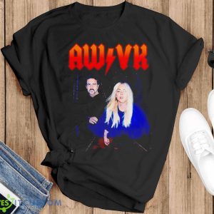 Brian Szasz wearing Aw Vk shirt - Black T-Shirt