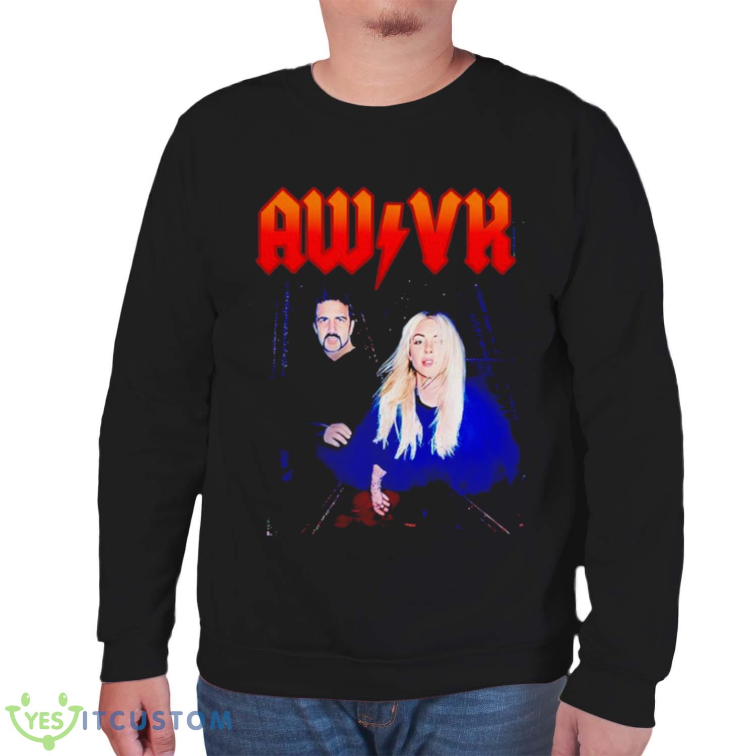 Brian Szasz wearing Aw Vk shirt 6 Brian Szasz wearing Aw Vk shirt - Unisex Sweatshirt