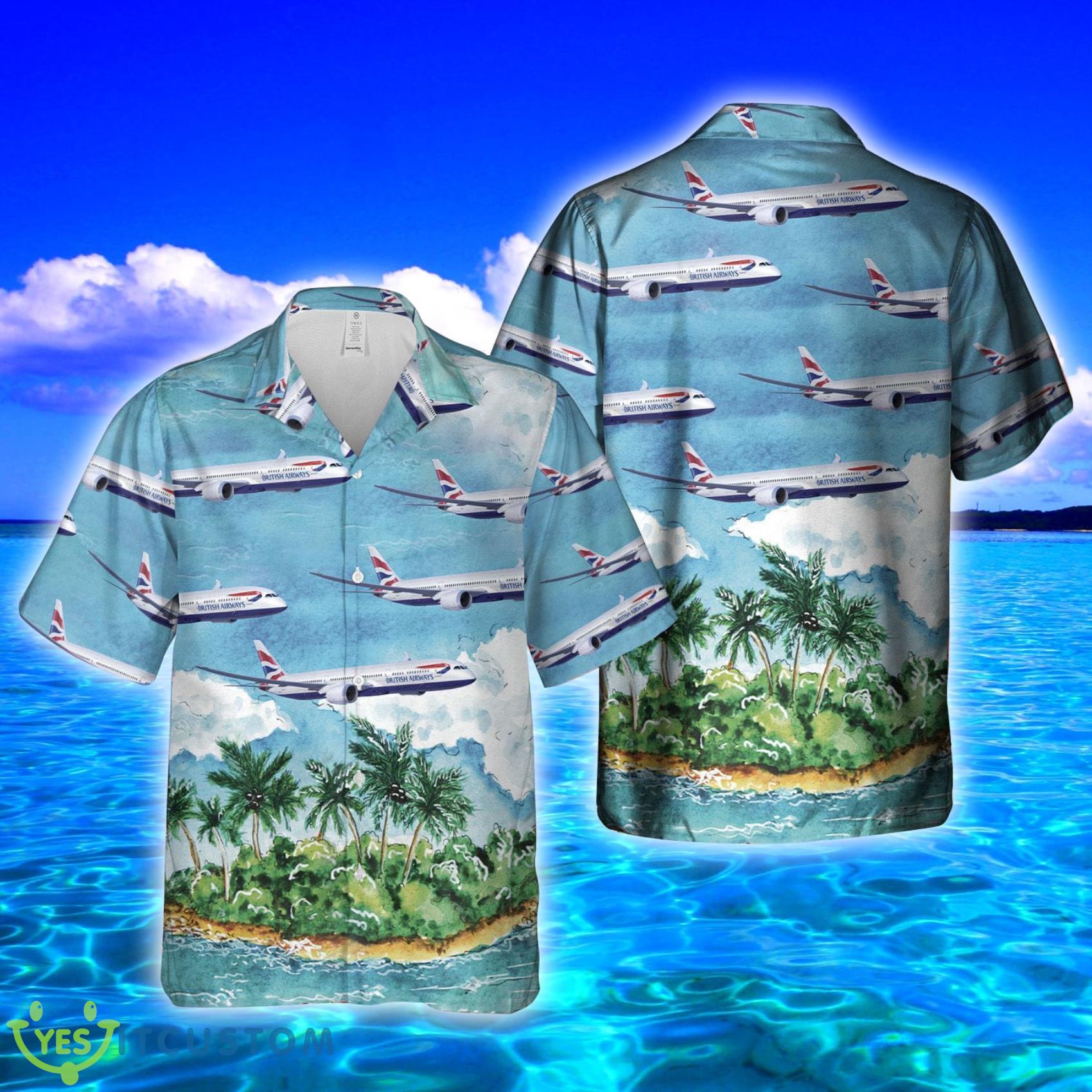British Airways Plane Summer Aloha And Beach Short 2 British Airways Plane Summer Aloha And Beach Short Product Photo 1