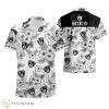 Brooklyn Nets Tropical Flower Short Sleeve Summer Hawaiian Shirt And Short Product Photo 1