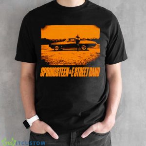 Bruce Springsteen and E Street Band 2023 World Tour Shirt - Black Unisex T-Shirt