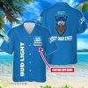 Bud Light Custom Name Best Dad Ever Hawaiian Shirt Best Gift For Men And Women Product Photo 1