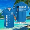 Bud Light Druncle Custom Name Hawaiian Shirt Best For Men And Women Product Photo 1