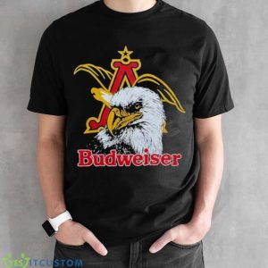 Budweiser Homage Eagle Shirt 7 Budweiser Homage Eagle Shirt - Black Unisex T-Shirt