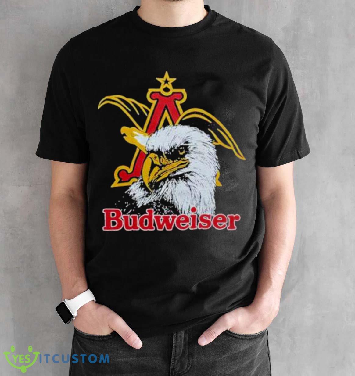 Budweiser Homage Eagle Shirt 13 Budweiser Homage Eagle Shirt - Black Unisex T-Shirt