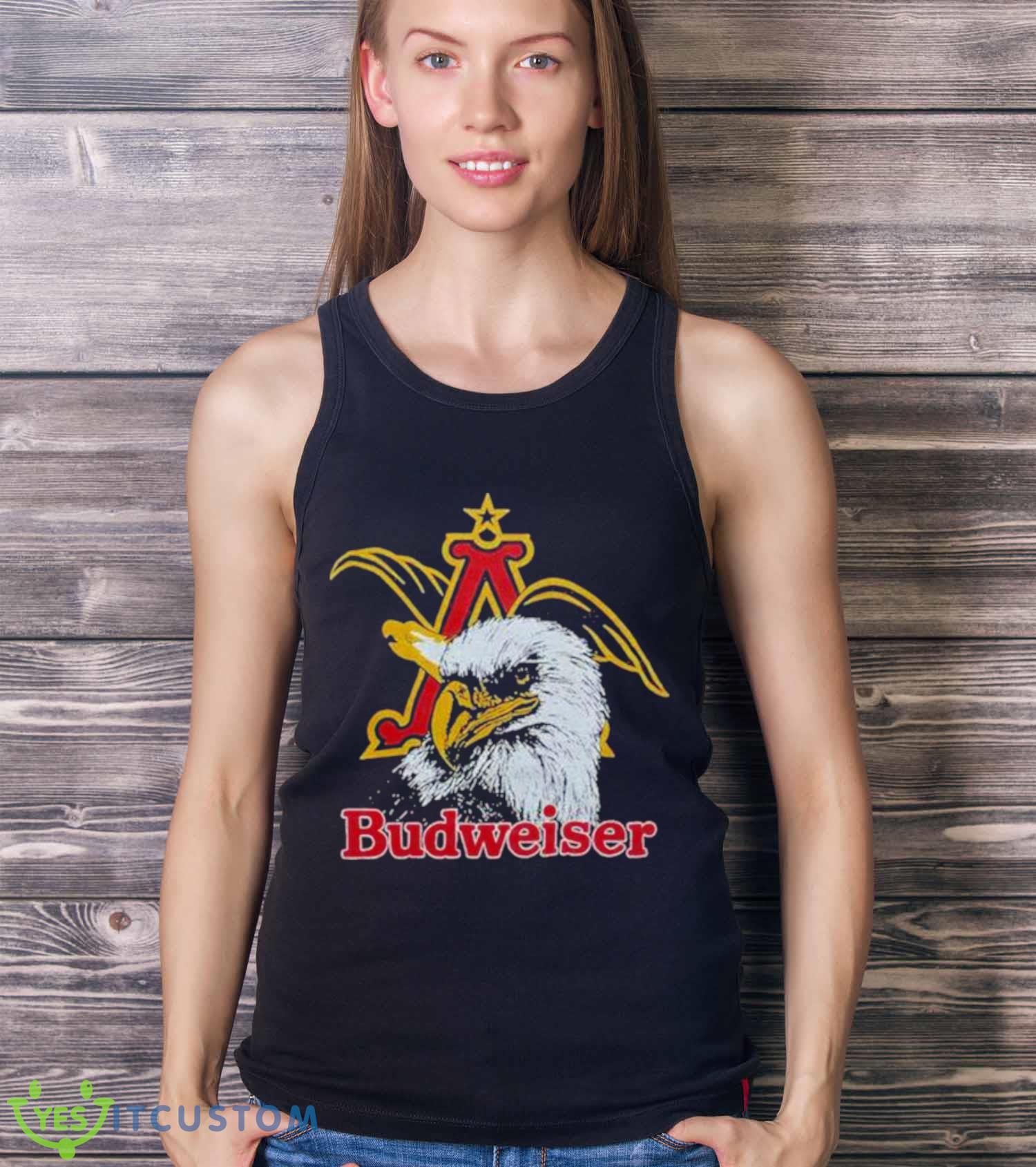 Budweiser Homage Eagle Shirt 3 Budweiser Homage Eagle Shirt - Ladies Tank Top