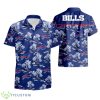 Buffalo Bills Blue Logo Summer Hawaiian Shirt And Short Product Photo 1